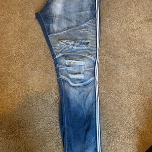 Jordan Craig striped denim